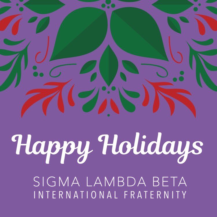 Happy Holidays from the bros of ΡΔ✨