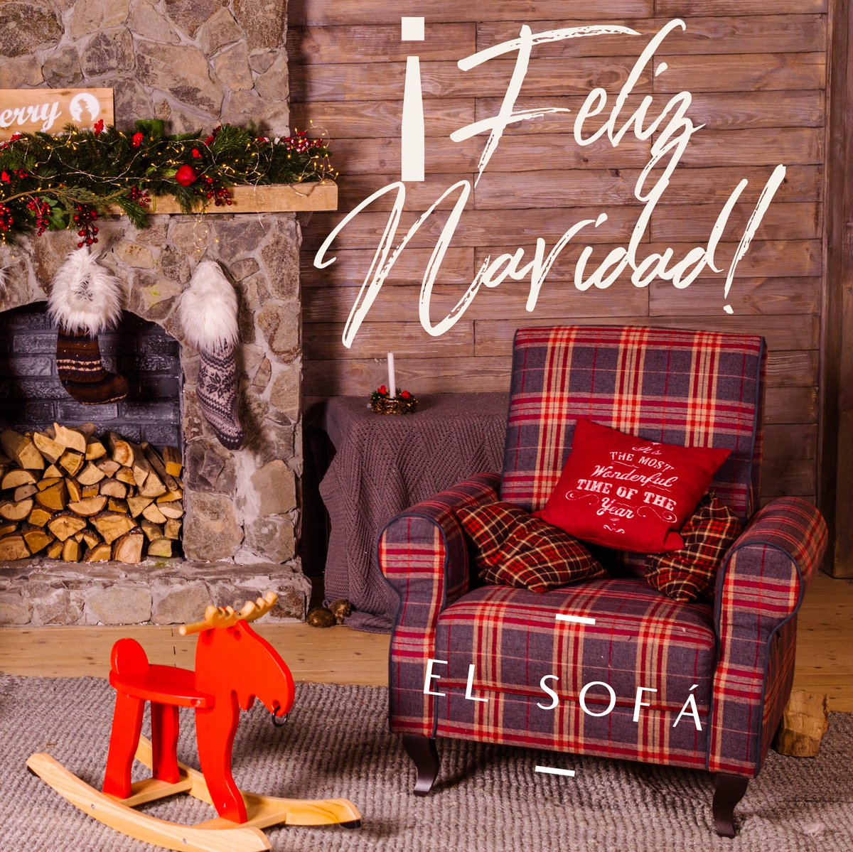elsofafm's tweet image. Que tengan una feliz Navidad. 🛋 🎄