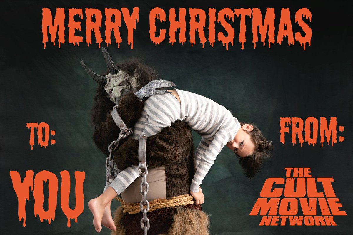 Merry Christmas from all of us at The Cult Movie Network!

See you in 2020 with some fresh and awesome content!

#JoinTheCult #Christmas #Krampus #CultMovies #BMovies #ExploitationFilms #HorrorMovies #Movies #Cinema #Horror #Scary