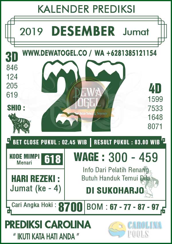 Prediksi Dewatogel 1 En Twitter Trinidad Dewatogel Prediksi Prediktor Togel Toto Togelonline Bo Bandaronline Angkaajaib Tebakangka Angkajitu Ramalan Https T Co Vysf7yljqm Prediksi Dewatogel 1 En Twitter Trinidad Dewatogel Prediksi Prediktor Togel Toto Togelonline Bo Bandaronline Angkaajaib Tebakangka Angkajitu Ramalan Https T Co Vysf7yljqm