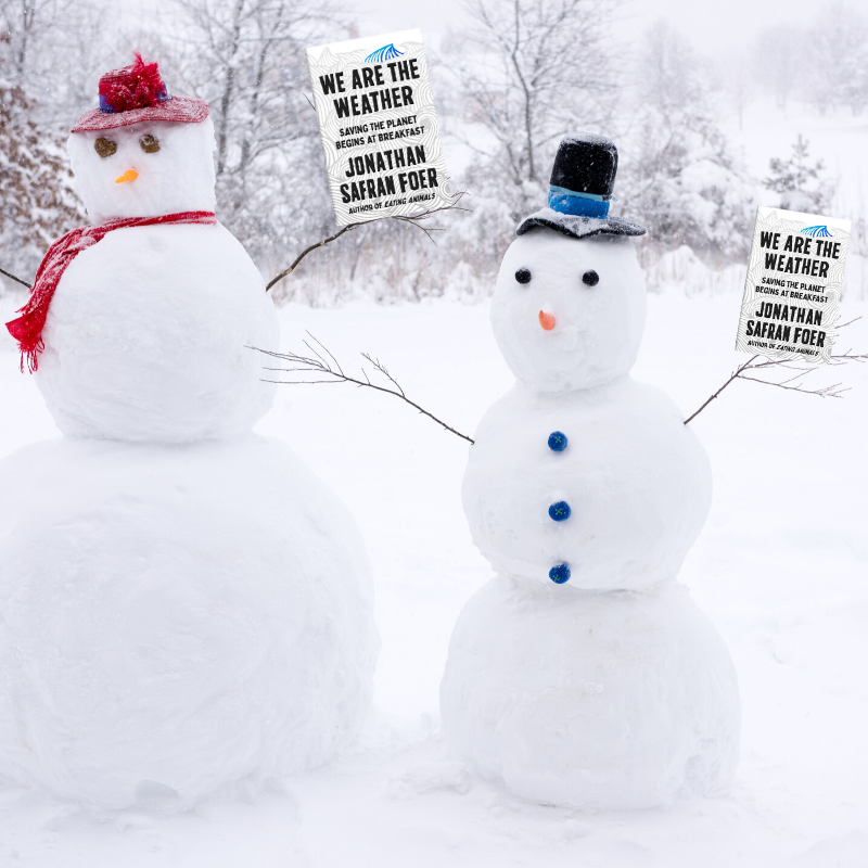 Happy holidays, friends! And remember: there's *snow* diet like a plant-based diet.