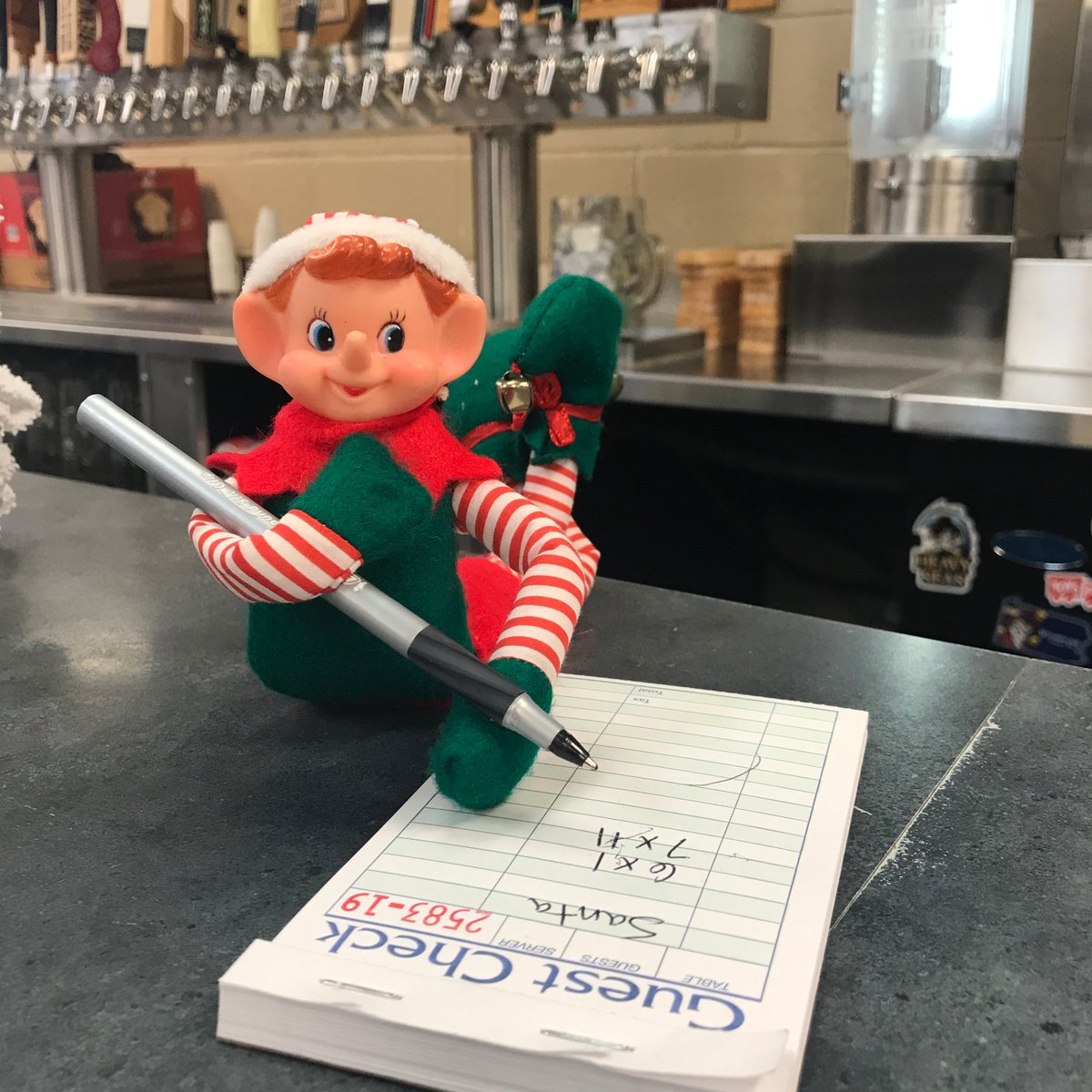 LovelandCappys's tweet photo. The presents have been delivered and opened. So now it's time to treat yourself to a pint or glass of wine.

Come open a tab and have some drinks with us.

We're open tonight until 10pm. Cheers!

#ElfOnTheShelf #CappysAF #Open365 https://t.co/tpflkuCi4k