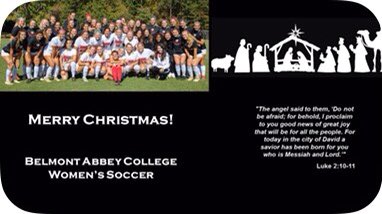 Merry Christmas from Abbey Women’s Soccer!