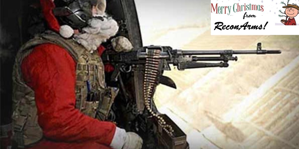 ReconArms's tweet photo. Merry Christmas from ReconArms! #702UGunBro #UGunBro #WeGunBro #ReconArms #LasVegas #Nevada #NV #Reconarms.com https://t.co/qWVwxq1TFH