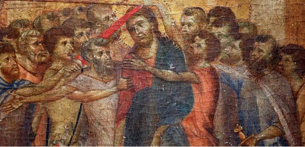 tg2rai's tweet photo. Resterà in Francia il "#CristoDeriso", la tavola di #Cimabue ritrovata e battuta all'asta per oltre 24 milioni di euro. Sgarbi al #Tg2 "Scelta giusta è uno primi pittori moderni d'Europa"

Al #Tg2Rai delle 20.30 del #25dicembre https://t.co/hTz0NVLCRf