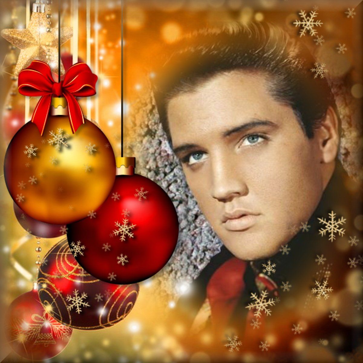 Merry Christmas to Elvis Presley fans around the world!