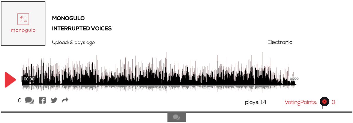 BerlinMusicStat's tweet photo. Hear @monogulo Interrupted Voices #electronicmusic https://t.co/JmMu1KRhyQ #Berlin #music #artists #djs #bands #events #voting #indiemusic #singersongwriter #entrepreneurship #community #news #vc #startup https://t.co/v6VOQPEduD