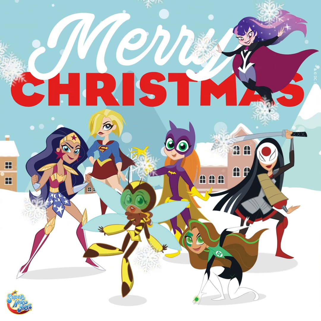 DC Super Hero Girls on Twitter "Merry Christmas from the 