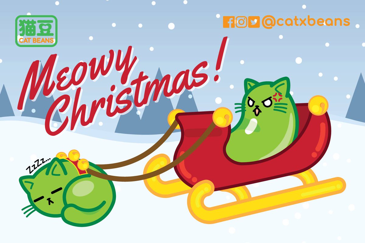 catxbeans's tweet photo. Meowy Christmas, Happy Holidays and Happy New Year to every bean! 🎄
.
.
#catbeans #catxbeans #holidays2019 #christmas #merrychristmas #newyear2020 #holidaycheer #seasonsgreetings https://t.co/fMj1jRnjvW