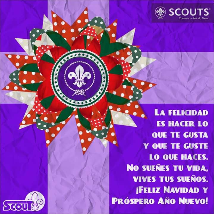 591HermanoLobo's tweet photo. Os deseamos a todxs una feliz navidad y un próspero año nuevo #hermanolobo #scouts https://t.co/0pg17P4970
