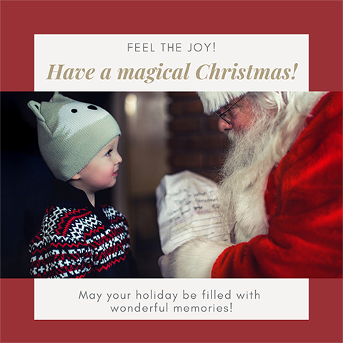 Wishing you and your family all of the happiness this holiday season. #MerryChristmas