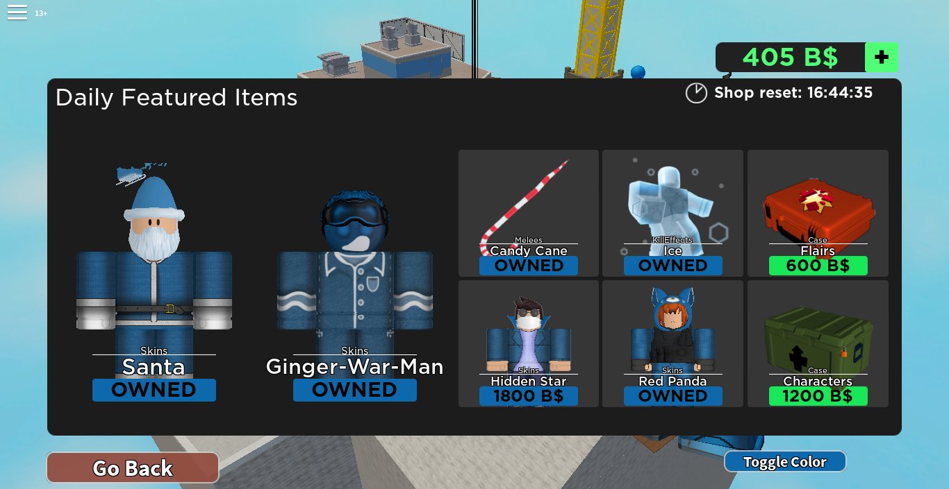 Arsenal Daily Shop On Twitter Roblox Robloxarsenal Arsenaldailyshop Arsenalchristmasevent 12 25 2019 Merry Christmas You Get A Robot Santa Skin A Decorated Kill Effect A Coal Sword Melee And 1200b Https T Co Jezidlqfkd - roblox arsenal robot skin