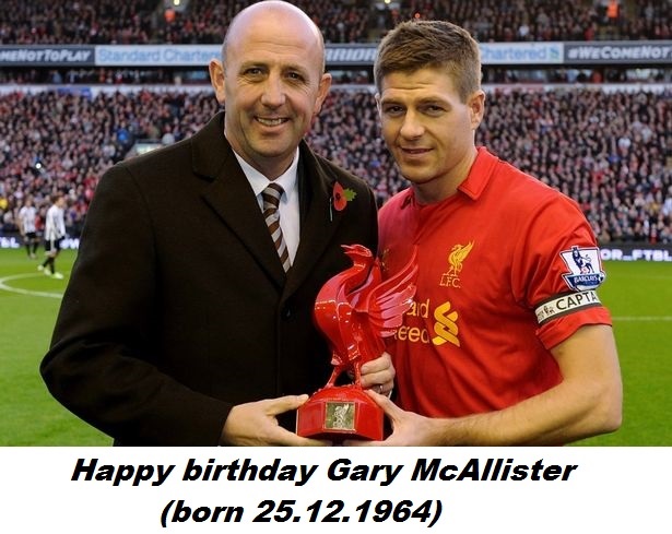 Happy 55th birthday Gary McAllister!  