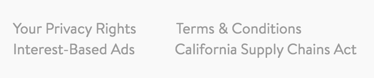 Light grey text on a white background