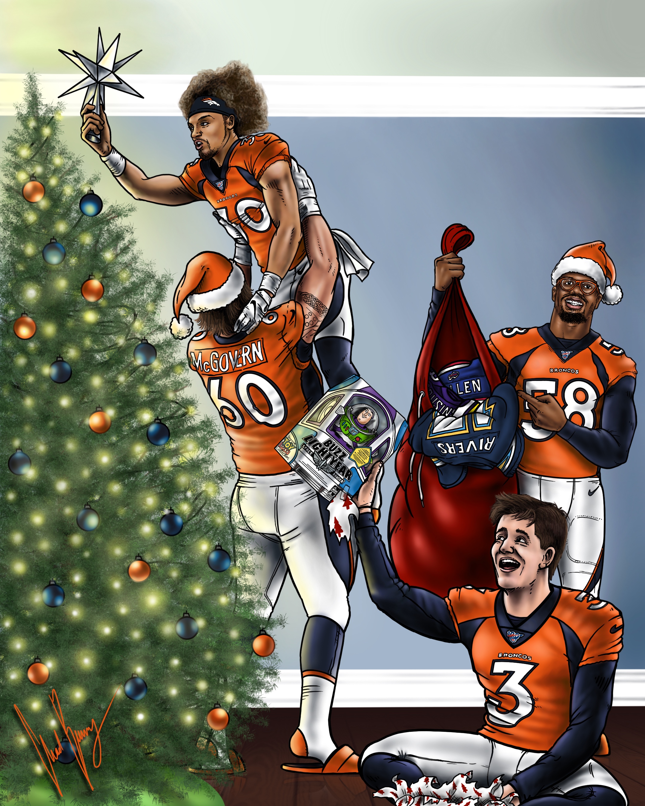 Denver Broncos on X: 'Merry Christmas, #BroncosCountry! 