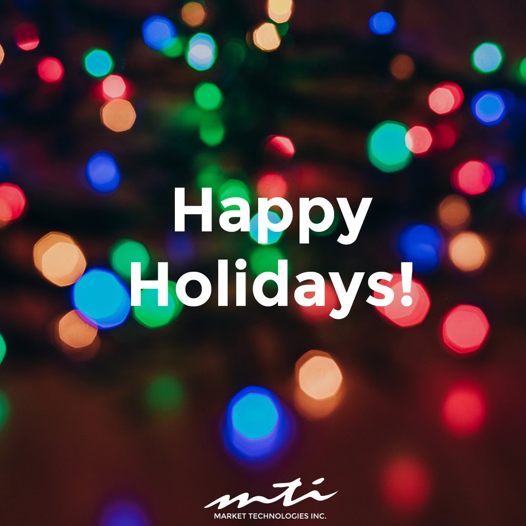 mktecinc's tweet photo. Merry Christmas and Happy Holidays from the MTI team! 🎄 https://t.co/gyT55jlPq3