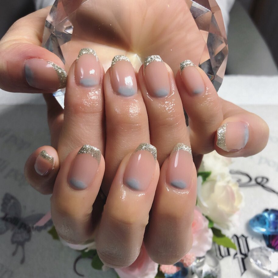 ラメフレンチネイル Twitter Search