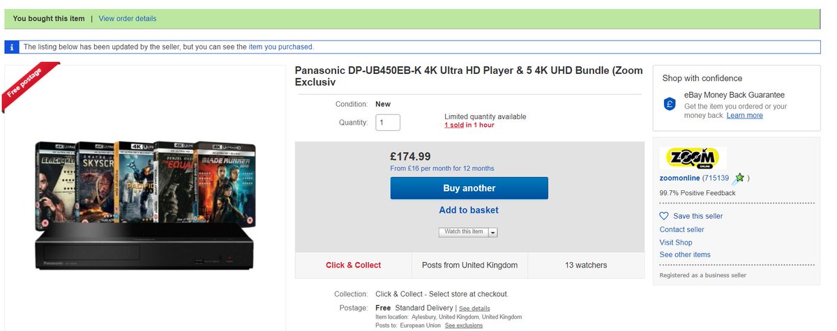 MrMidnight1188's tweet image. That'll do for me #dolbyvision #HDR10Plus #HLG and 5 4K movies :)