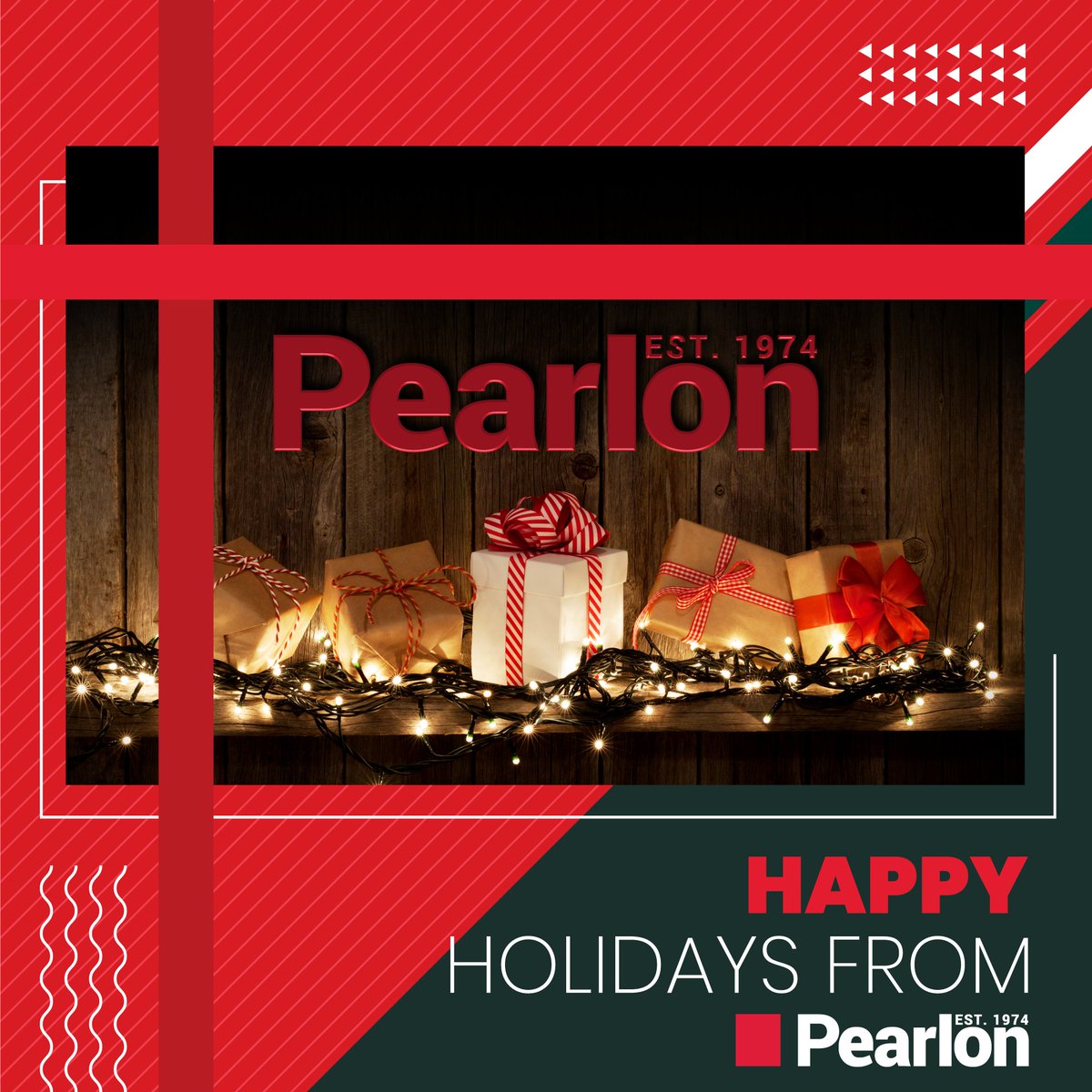 Happy Holidays from Pearlon!!