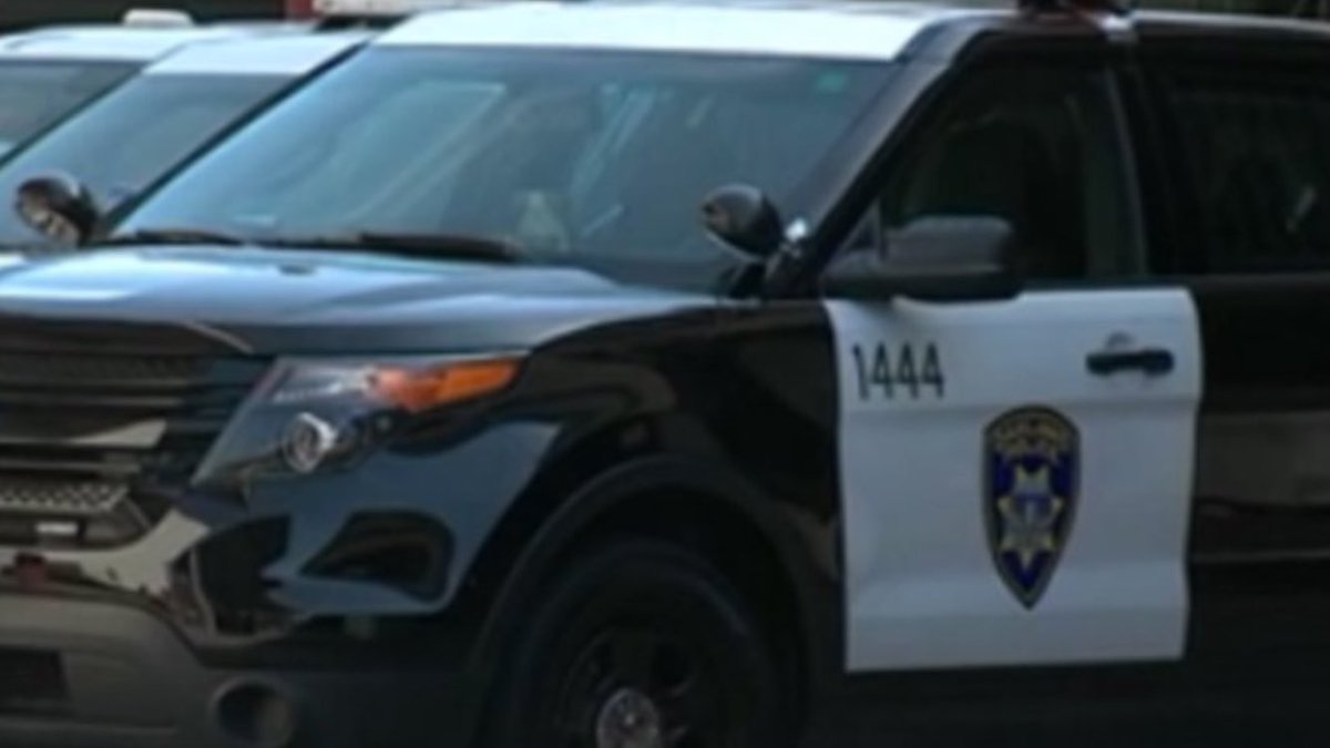 An <a href="/oaklandpoliceca/">Oakland Police Dept.</a> officer is expected to be OK after she crashes patrol car in wet weather before dawn near Mountain &amp; Park boulevards &amp; Hwy 13