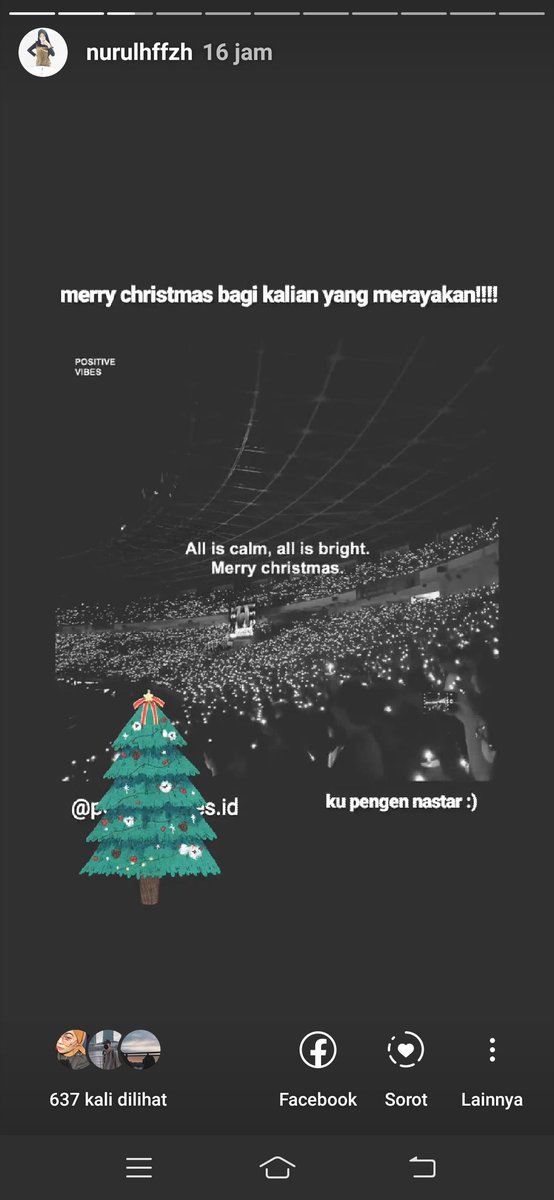 ulnicorn_'s tweet image. Q DIBULLY GARAGARA UCAPAN NATAL :)