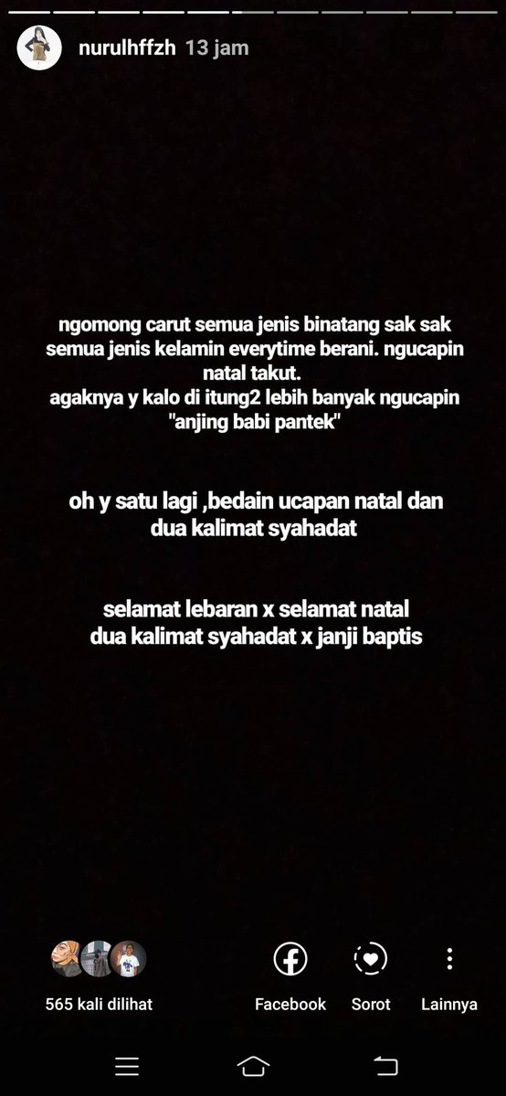 ulnicorn_'s tweet image. Q DIBULLY GARAGARA UCAPAN NATAL :)