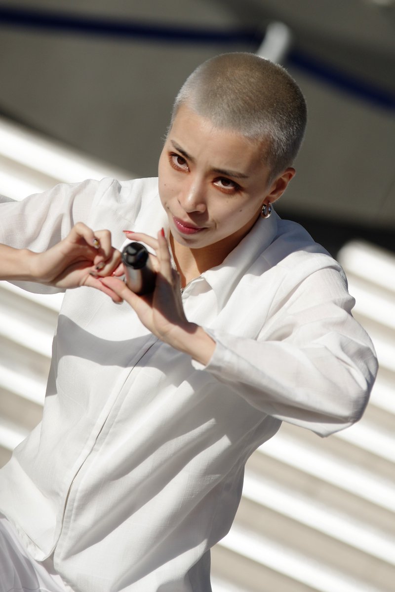 ギャンパレのメンバーで「坊主アイドル」こと、カミヤサキさんは