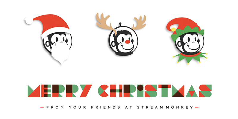 To all the techs and tech volunteers who have been working long hours this Christmas season - Thank you! Today, we celebrate and rest and get ready to do it all over again this weekend. Merry Christmas from Stream Monkey🤘