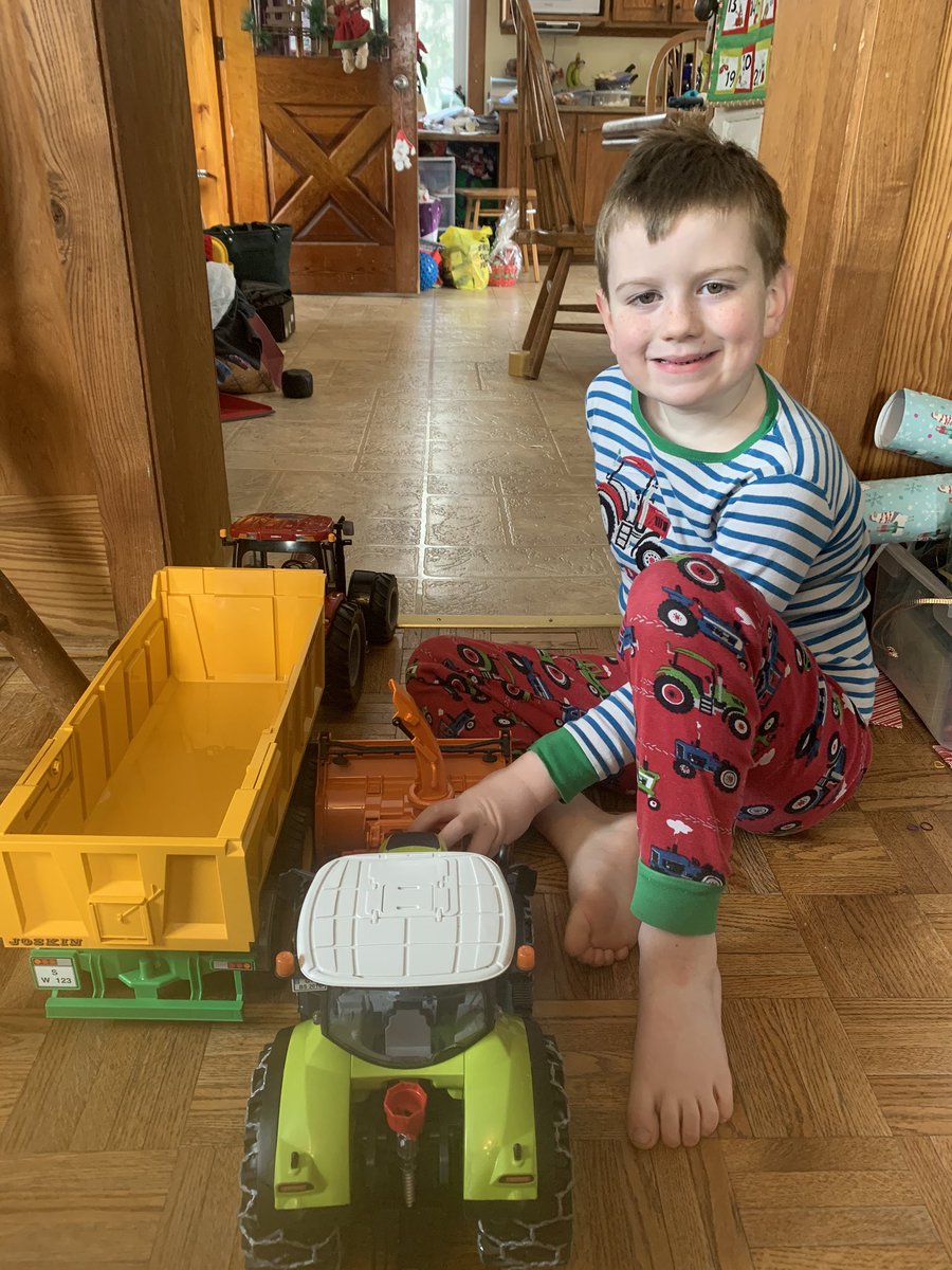 Moving snow Christmas morning. Merry Christmas everyone!