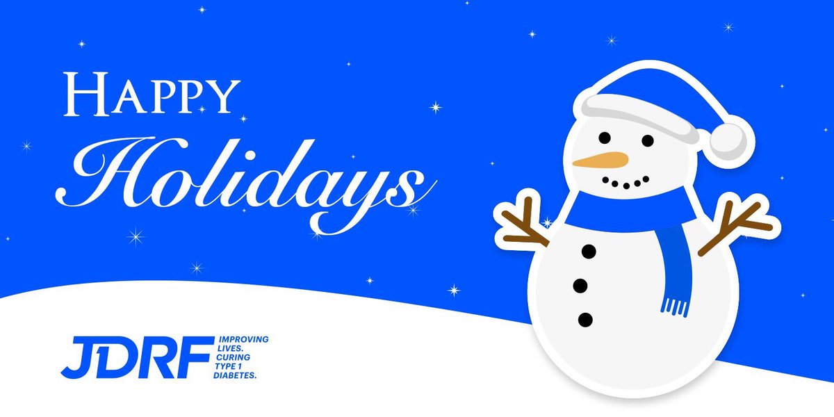 JDRFCentralAB's tweet photo. Wishing you a joyous and safe holiday season, from all of us at JDRF.

Your constant encouragement means the world to us. Thank you for your support this past year. We'll see you in 2020!

Best wishes, and happy holidays to all. https://t.co/afn9m6OmOg