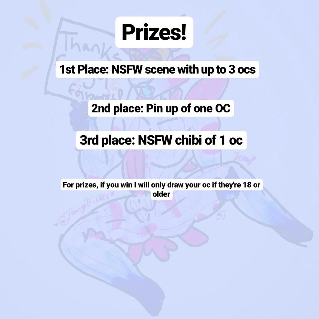 Toonydicks's tweet photo. Contest time!! Thank y'all so much!!! 
If you have any questions about it please feel free to DM me😊
#nsfw #nsfwcontest #nsfwart #nsfwgay #nsfwfurry #amthroseacucumber #gay #gayfurry #nsfwartcontest https://t.co/7GNHNyzzvu