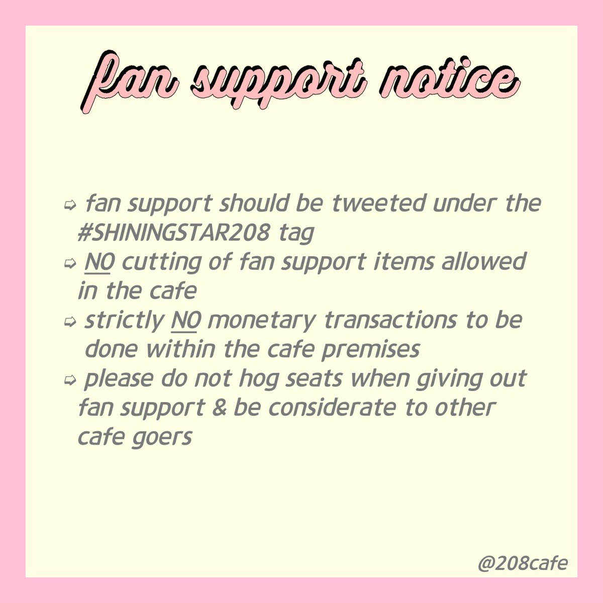 208cafe's tweet photo. SHINING STAR ･ﾟ✧

—

giveaway + fan support notice

#shiningstar208 https://t.co/KAPMkSS8Zk