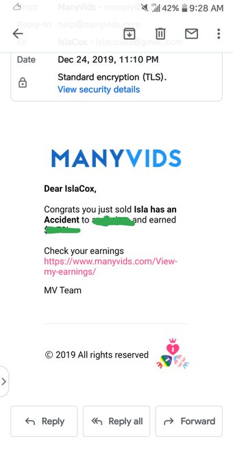 I just saw that I sold a fetish clip last night.  Yay! 🎉 https://t.co/xv6sqm8EsM<a href="/tag/mvsales"class="tags"><span>#mvsales</span></a>