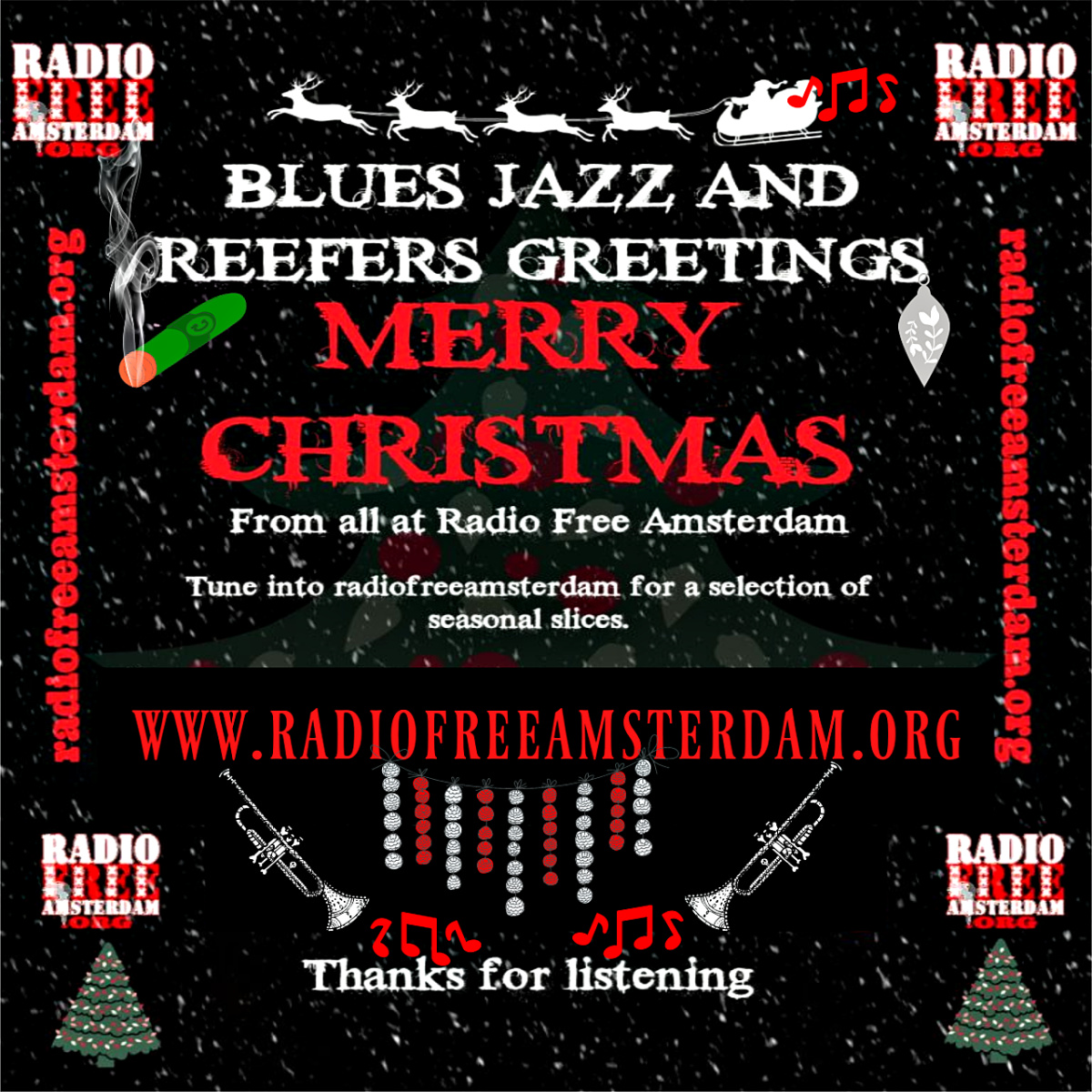 FLYAGARIC2019's tweet photo. Seasonal specials from Radio Free Amsterdam, packed with Blues, Jazz and Reefer Music.
#RadioFreeAmsterdam
#JohnSinclairRadioShow
https://t.co/Tv7A9J8FHG https://t.co/xStBHX7bbY