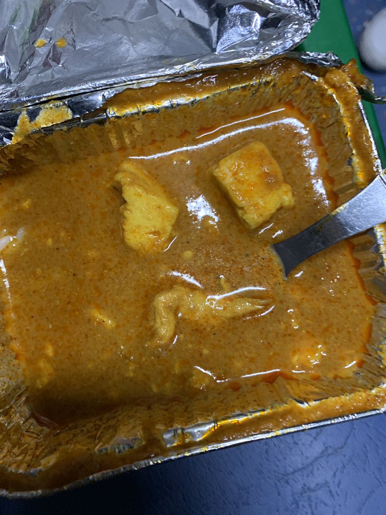 sanjeevkumarbso's tweet photo. @drmdelhi, @PiyushGoyalOffc, @IRCATERING ,@RailMinIndia ,@RailwaySeva PNR No.2747974133, Train No.12958 Rajdhani Exp Delhi to Ahmedabad. It is very tragic that Chicken piece (Non-veg) found in veg thali while having the served food. I submit request for action @PMOIndia https://t.co/v8LBIkGFcf