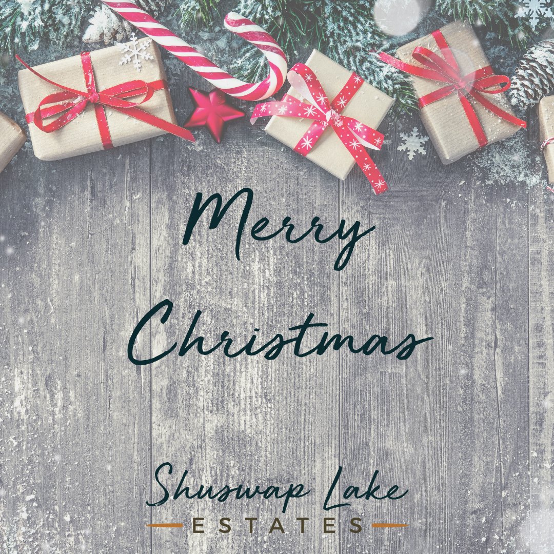 Merry Christmas and Happy Holidays! We’re loving the holiday spirit being spread around Shuswap Lake Estates this year 🎅🎄