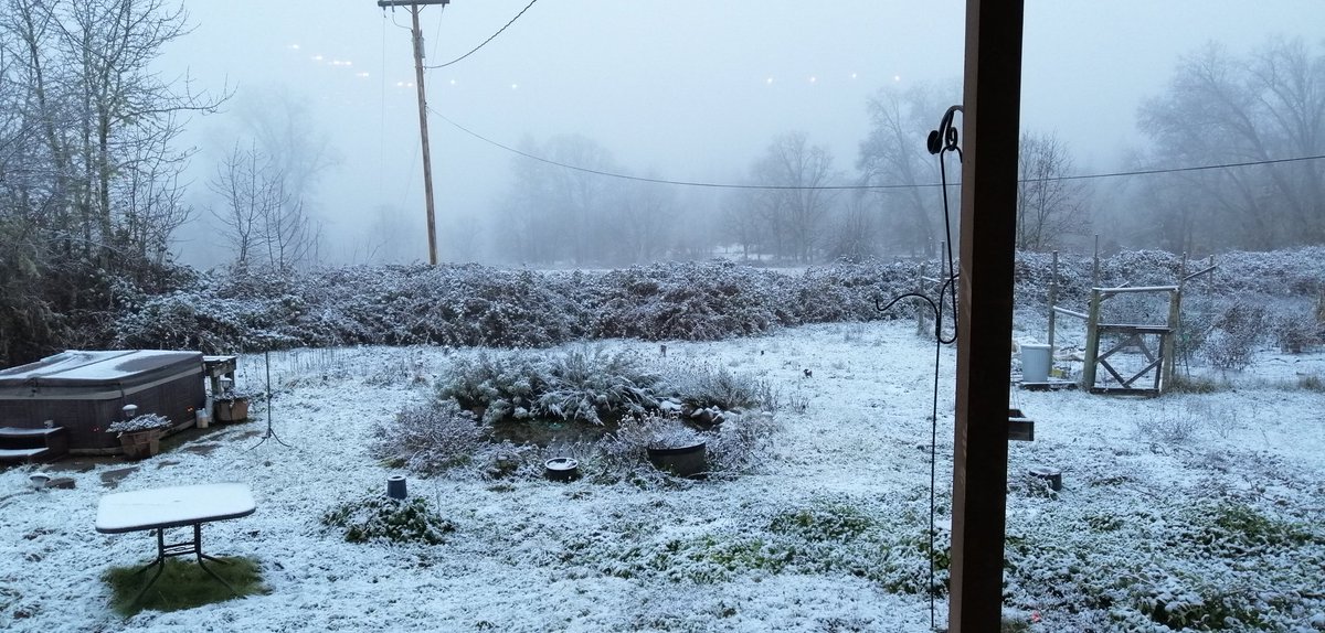 Looks like the Bounders get a white Christmas this year!!!