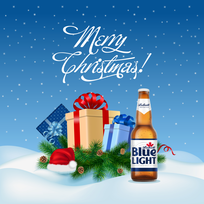 BlueBuffaloCrew's tweet photo. Our Crew wishes you a very Merry Christmas, Buffalo! 🎄

#MeryChristmas #Labatt #BuffaloBlueCrew #HappyHolidays #Buffalo #BlueLight #BlueChristmas #BeerCheer #TisTheSeason https://t.co/61XVTMBlxd
