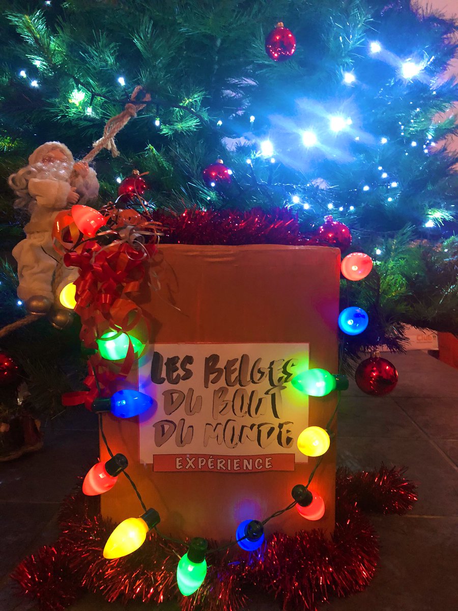 Toute la Team des Belges du Bout du Monde-Expérience vous souhaite un merveilleux #Noël 🎄