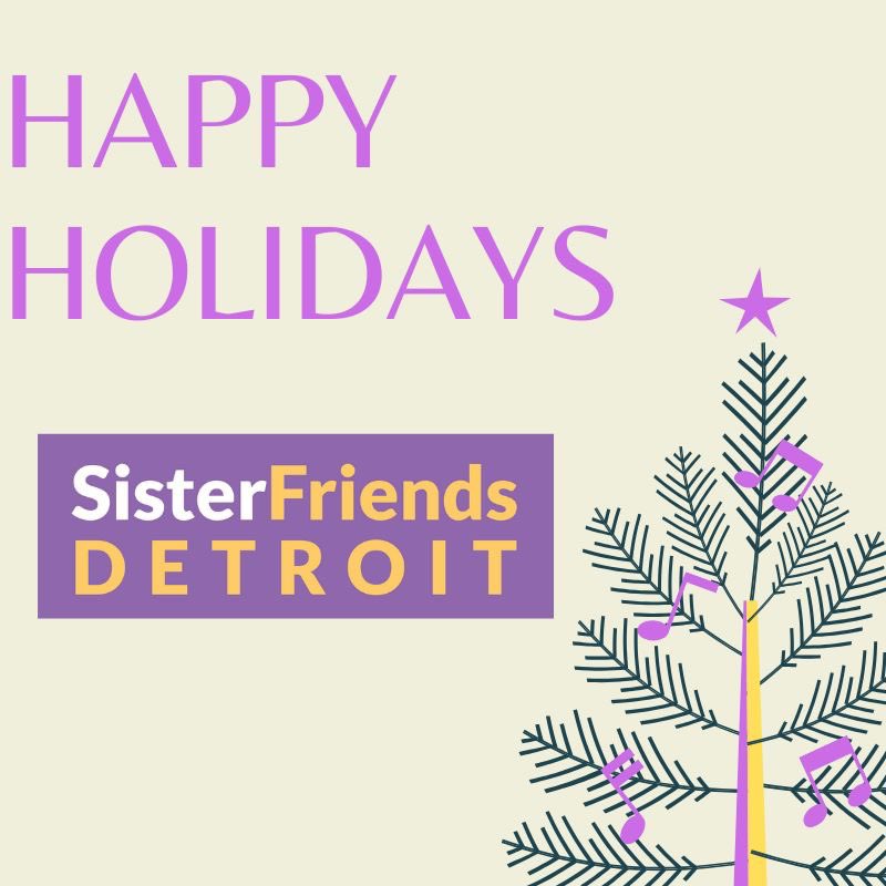 SisterFriendDET's tweet photo. Happy Holidays from SisterFriends Detroit! https://t.co/6AwzqM8JAZ