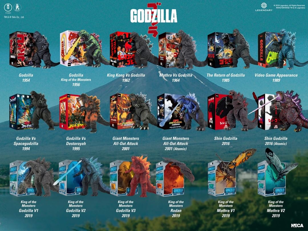 neca godzilla reissue