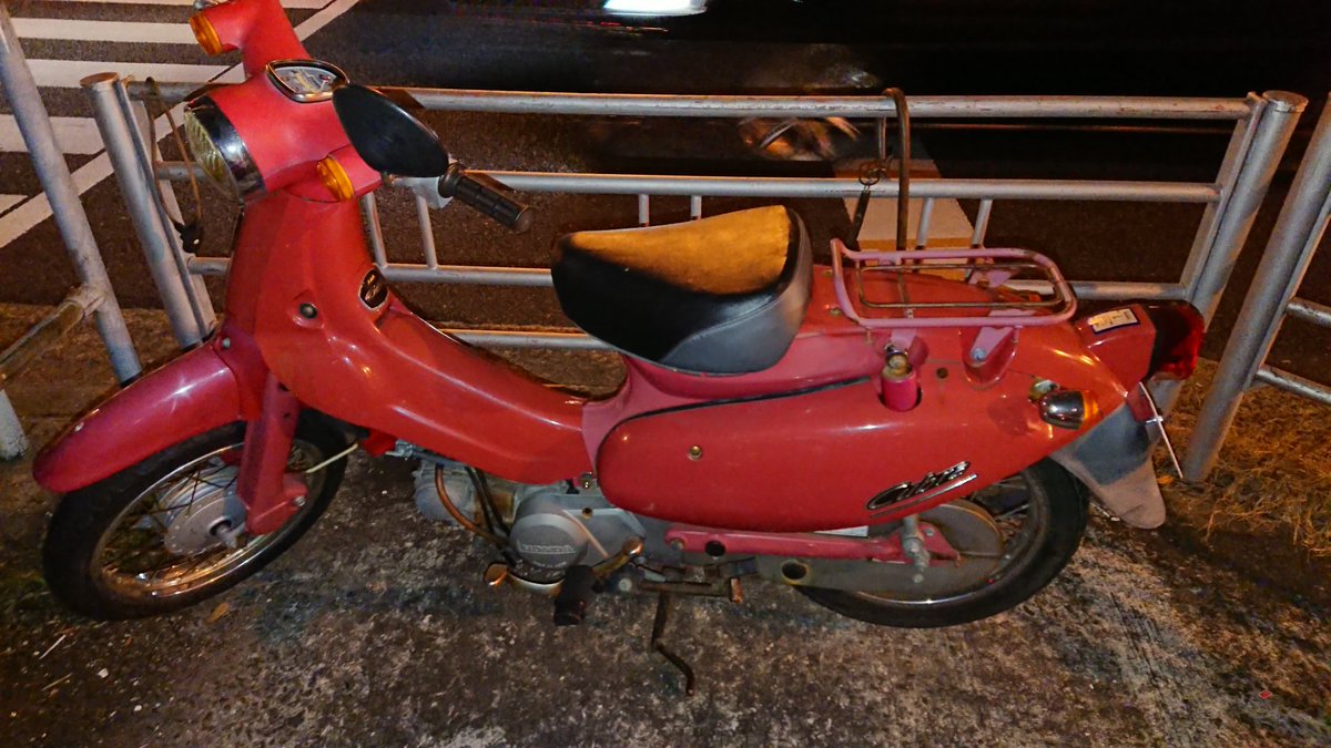 赤い彗星 赤いカブラwith赤いリトルカブラ スーパーカブ カブラ リトルカブラ