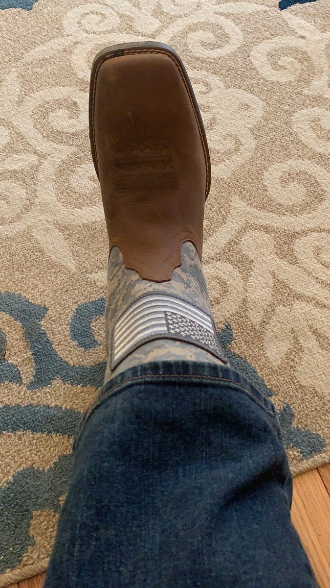 BibleColton's tweet photo. Y’all get ready to hear me coming down the hallway. I GOT NEW BOOTS https://t.co/CSMPgpW1VN