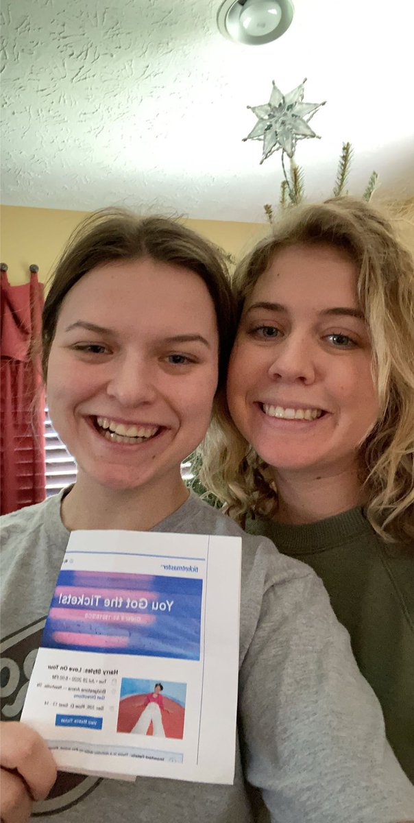 See you in Nashville <a href="/Harry_Styles/">Harry Styles.</a>!!!#MerryChrismas