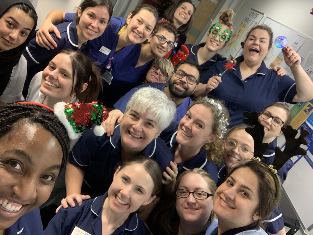 Merry Christmas from the night and day staff at Birmingham Womens Hospital @BWH_NHS  @LouTurbutt @BWCHBoss @mwrachelcarter  #NHSChristmas