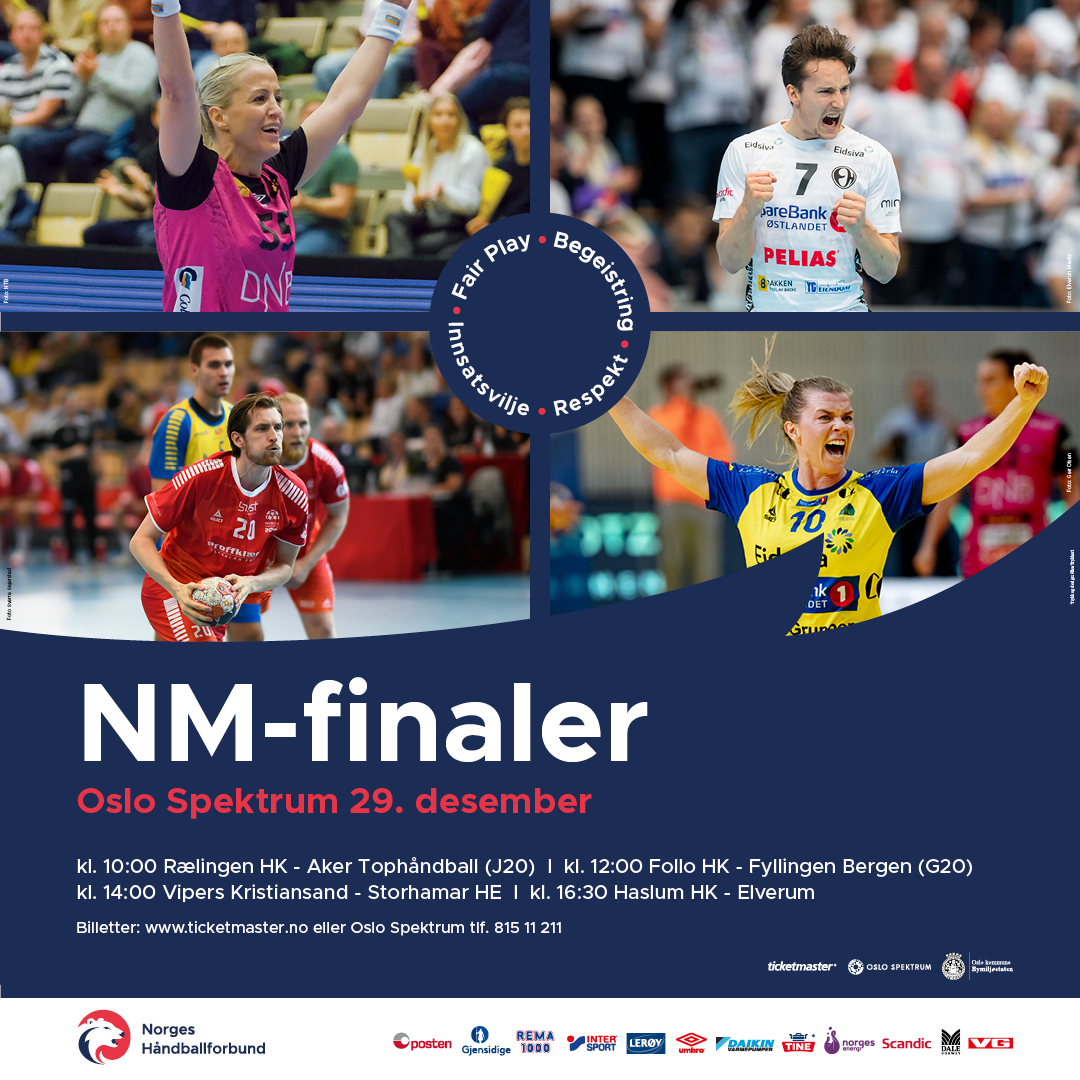 De beste plassene fyker unna, og vi nærmer oss 6000 solgte billetter😍🙌  Bli med å fyll Oslo Spektrum under NM-finalene på søndag den 29. desember🤩 Sees vi der? Billetter👉 bit.ly/35lmLEP