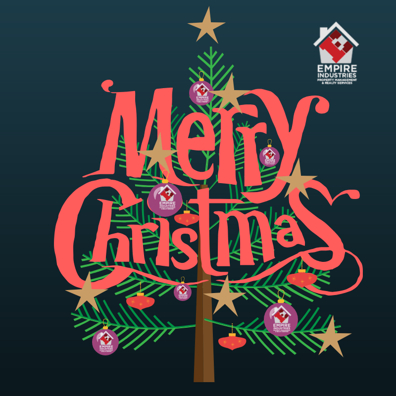 EmpireIndLLC's tweet photo. Merry Christmas and Happy Holidays from us at Empire Industries! Enjoy your time with friends and family, and make some life long memories!!

#EmpireTexas #HappyHolidays #Christmas #propertymanagement #goals #realestate #wealth #realestateinvesting #realtor #realestateinvestor https://t.co/7PCp9Hu5ne
