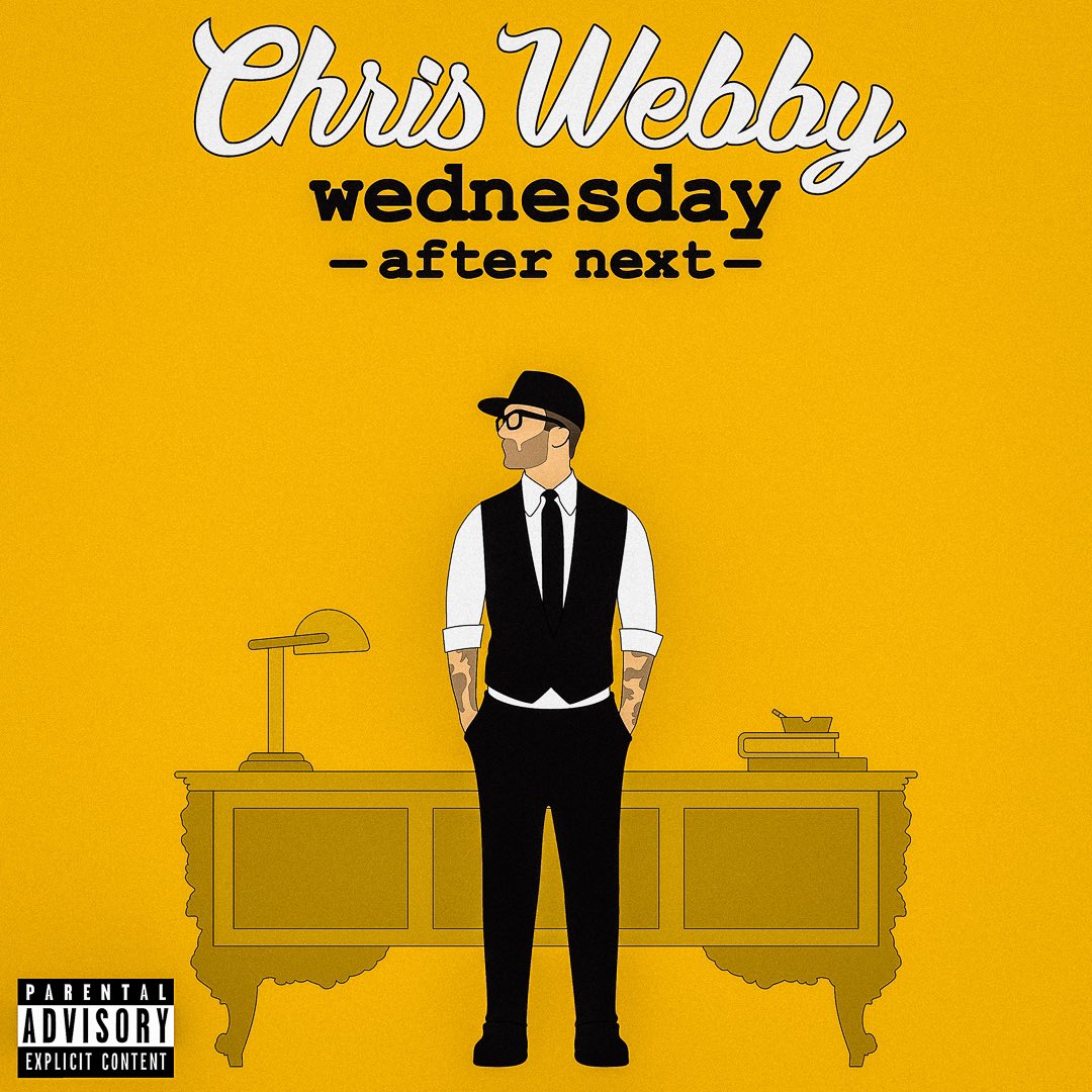 ChrisWebby's tweet photo. #WednesdayAfterNext is everywhere now! 

Once you’re done with the holiday festivities, go give it a listen front to back (the way it was meant to be heard) .. https://t.co/vA9itmOQN3