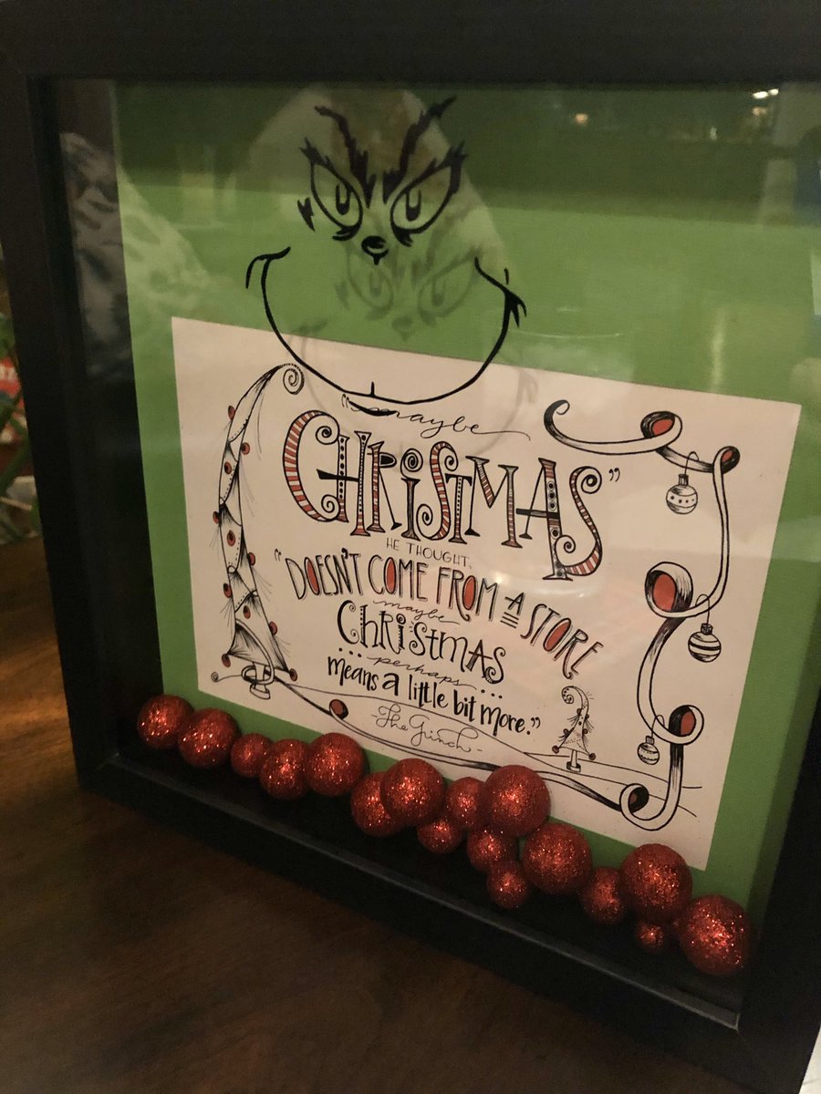 MillarNScott's tweet photo. “Then the Grinch thought of something he hadn’t before.   Maybe Christmas he thought, first come from a store.  Maybe Christmas, perhaps, means a little bit more!!”   Happy Christmas everyone!!  🎅🏻🎄🎅🏻🎄🎅🏻 https://t.co/OMhaIIoQVj