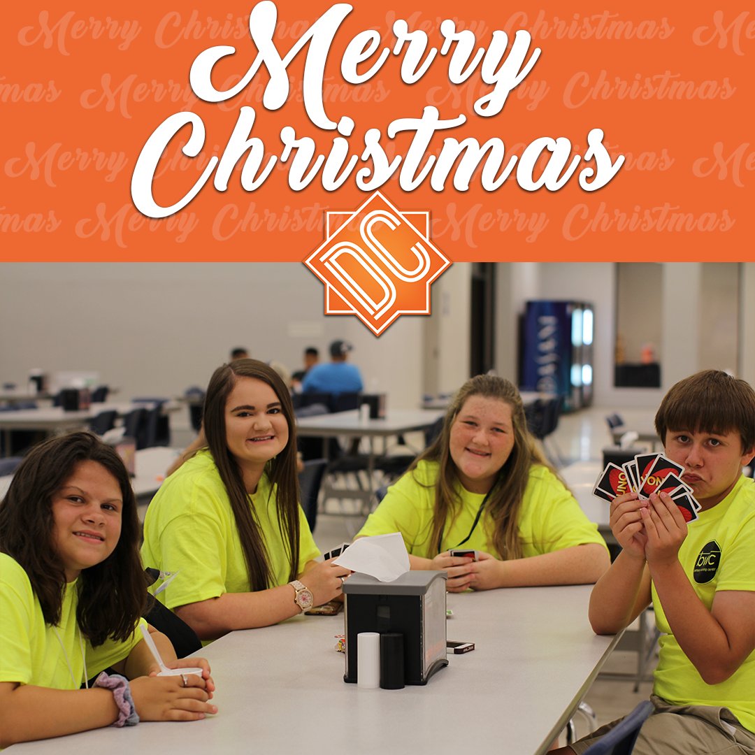 DiscoveryCamp's tweet photo. Merry Christmas from Team DC!
We can't wait to go from candy cane's to turkey leg's. Summer is right around the corner, well'l see you soon! #merrychristmas #discoverycamp https://t.co/W9sORkWXcO